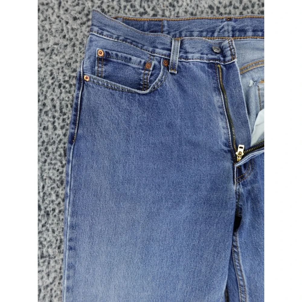 Levis 550 Regular Fit Blue Jeans Mens 36x32 Medium Wash Straight Leg‎ Denim